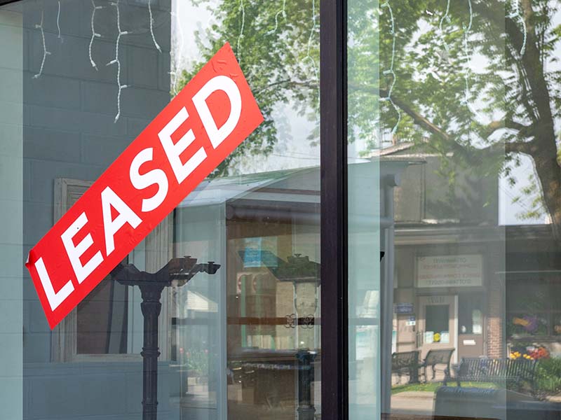 Leased Sign